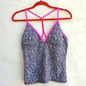 ATHLETA Spagheti Strap Activewear Athleisure Top Size L.